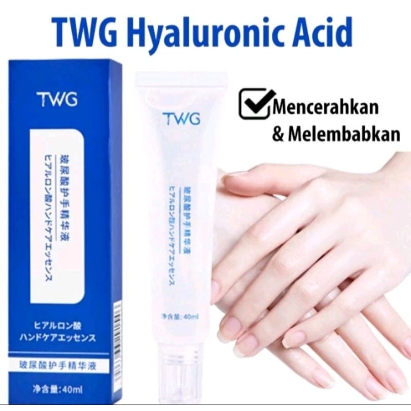 TWG HYALURONIC ACID HAND ESSENCE SERUM PELEMBAB TANGAN