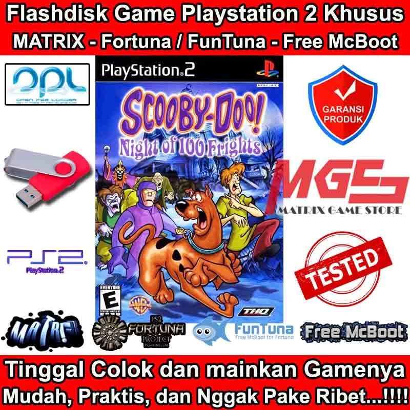 Flashdisk Game PS2 PS 2 Scooby-Doo Night of 100 Frights