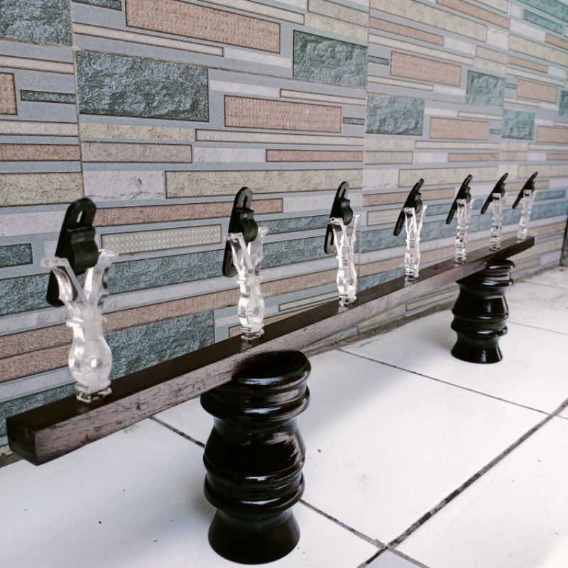 standar cagak pion Sensitive akrilik joran timbang