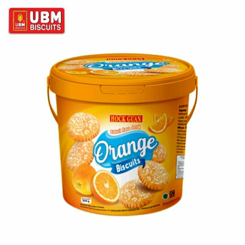 

UBM Hock Guan Biscuit Orange Bucket 300gr