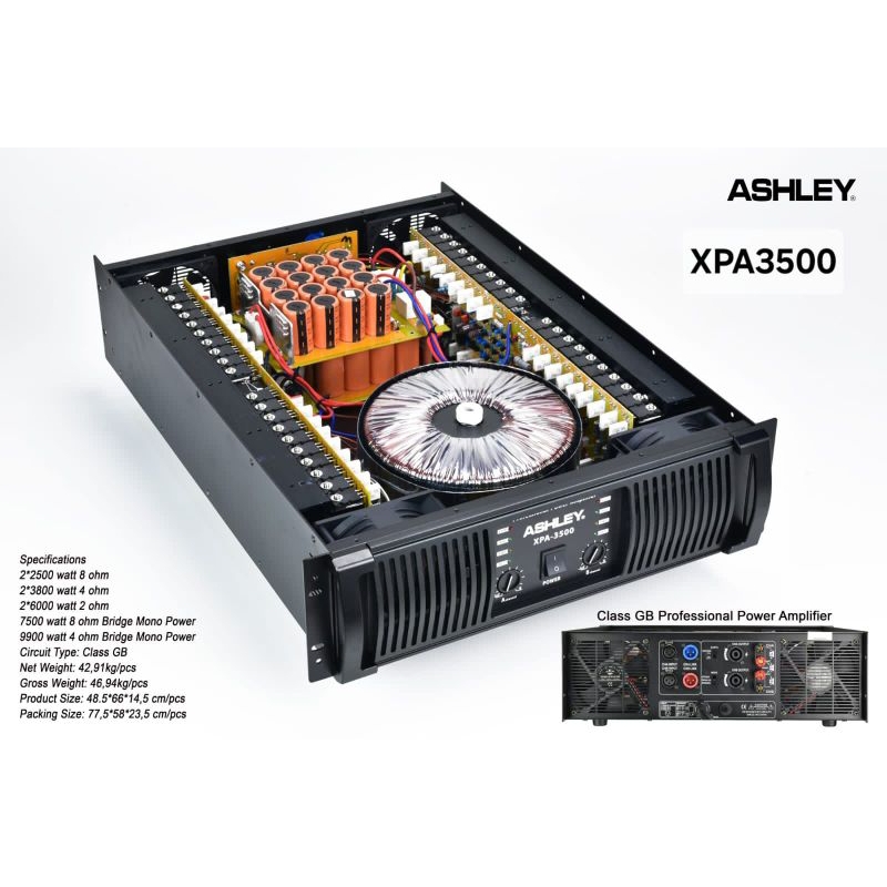 power ashley 2ch XPA3500