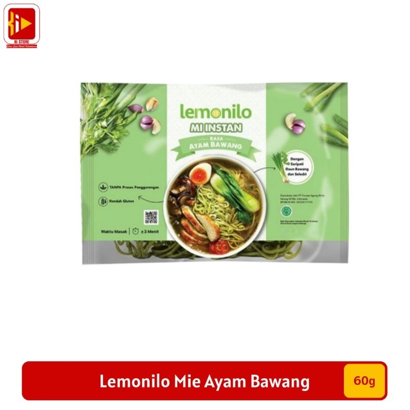 

Lemonilo Mie Ayam Bawang 60 g