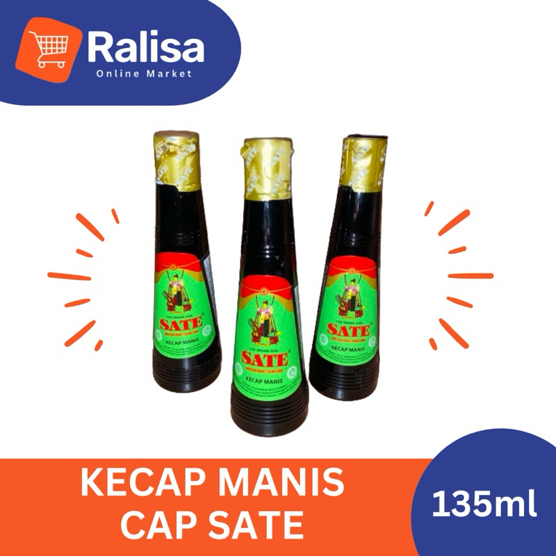 

Kecap Cap Orang Jual Sate 135ml | Kecap Manis Cap Sate