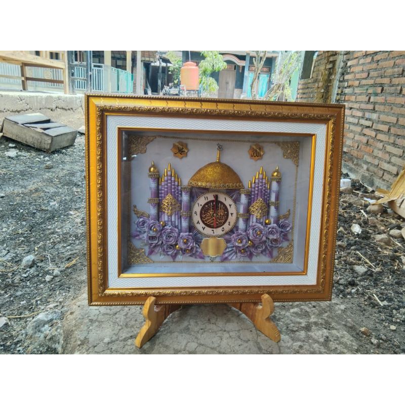 mahar pernikahan masjid terbang