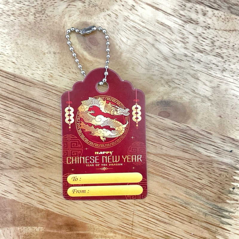 

Hangtag Hampers / parsel / parcel / gift / thr / to from imlek cny shio naga