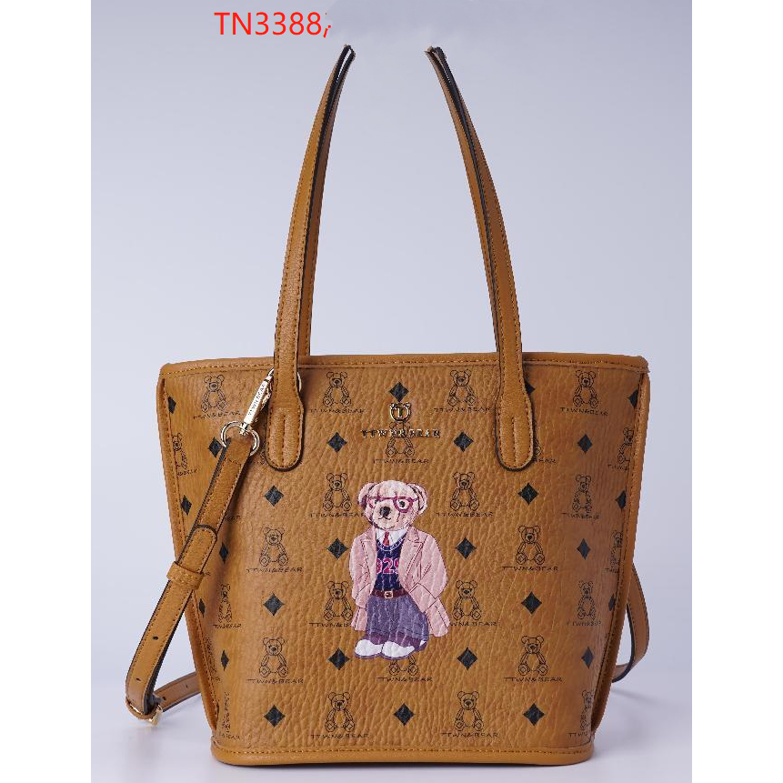 TTWN BEAR ORIGINAL TN3388 TOTE BAG WANITA - TTWNBEAR - TAS TTWN BEAR