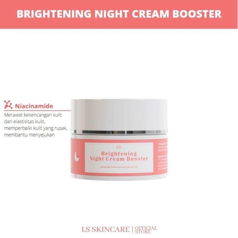 TERLARIS LS SKINCARE BRIGHTENING NIGT CREAM BOSTER BPOM