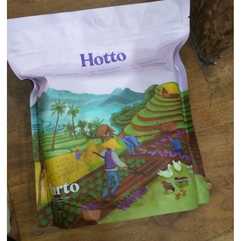 

Hotto Purto Minuman Serbuk Sereal Ubi Ungu