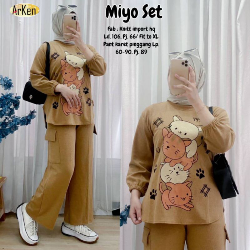 BAJU MIYO  SET  BY ARKEN