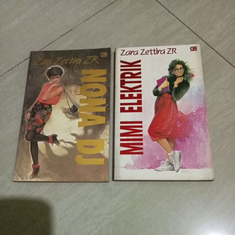2 NOVEL ORI ZARA ZETTIRA ZR PENERBIT GRAMEDIA