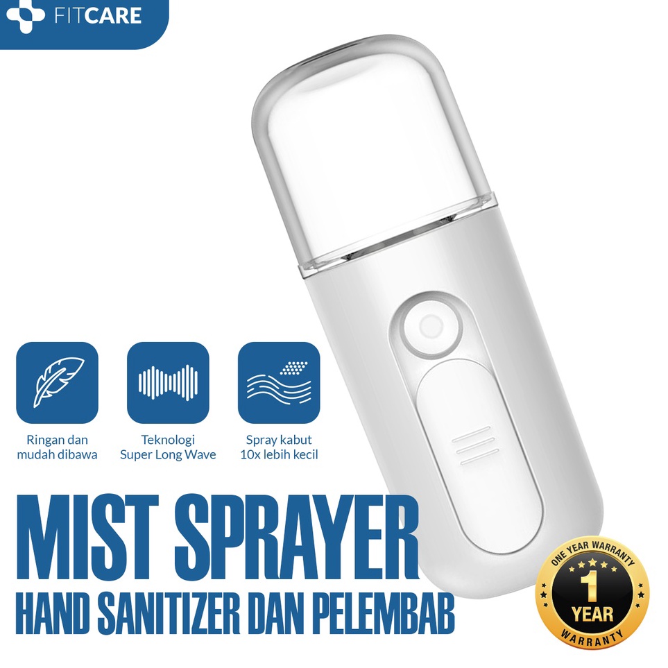 Hanya disini Kode4v9Uj Portable Nano Mist Sprayer Fitcare