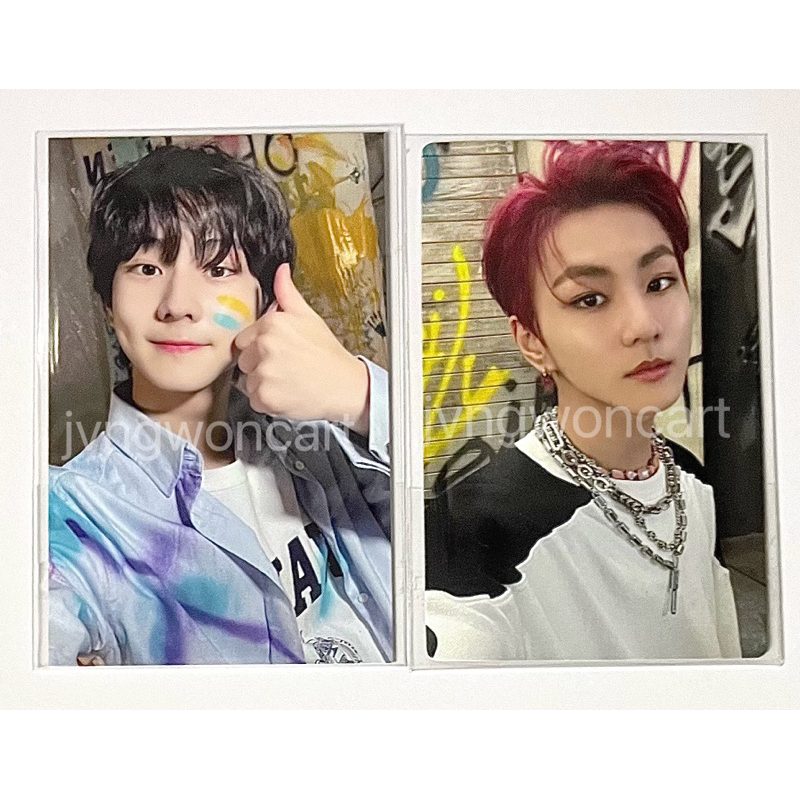 READY READ DESC JUNGWON 1ST ENNIVERSARY PHOTOFRAME PF PC photocard poca jw sadame solo jacket kill