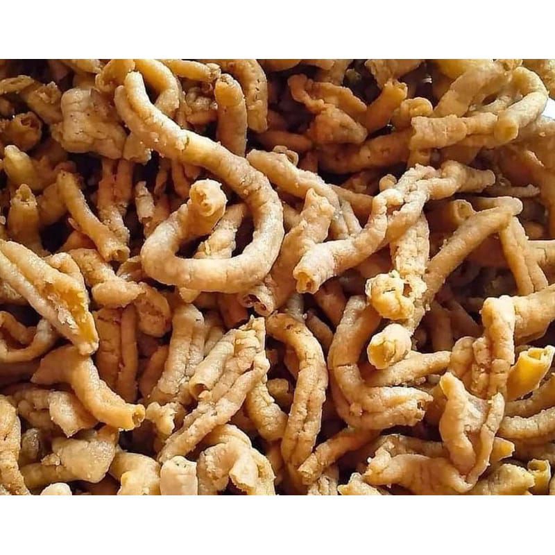

100gr keripik usus ayam krispy/Renyah