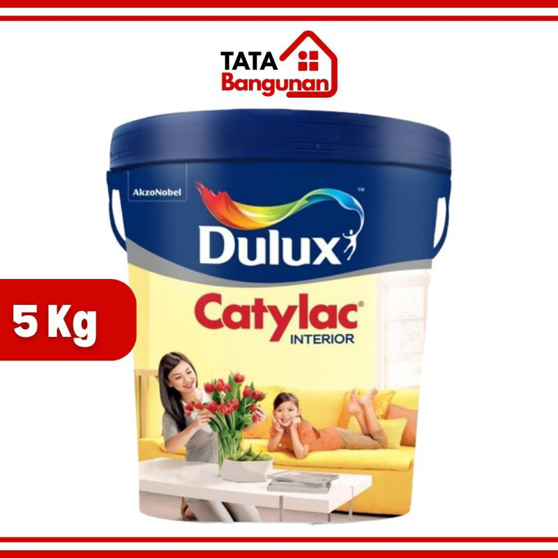 DULUX Catylac Interior Cat Tembok Cat Dinding Interior 5kg