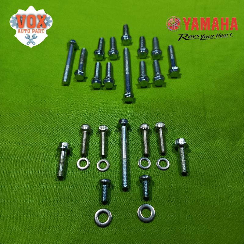 Baut Bak CVT Yamaha Mio Karbu Lama , Mio Sporty, Mio Smile, Fino Karbu