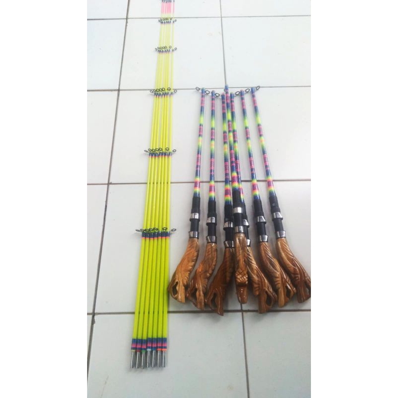 Joran timbang reel set7