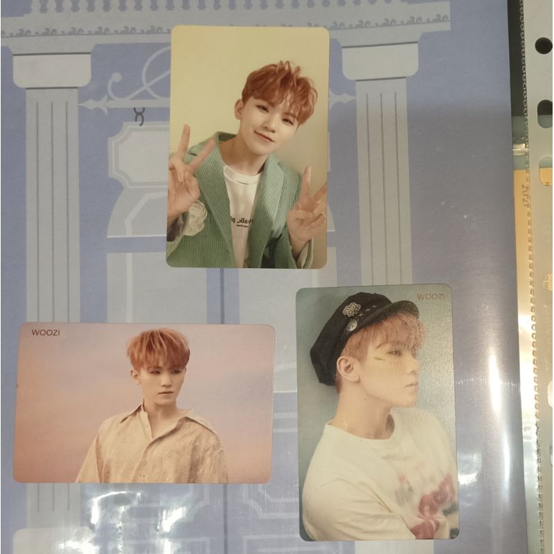 TAKE 2 HMV  PHOTOCARD HMV WOOZI SEVENTEEN FALLIN FLOWER JAPAN