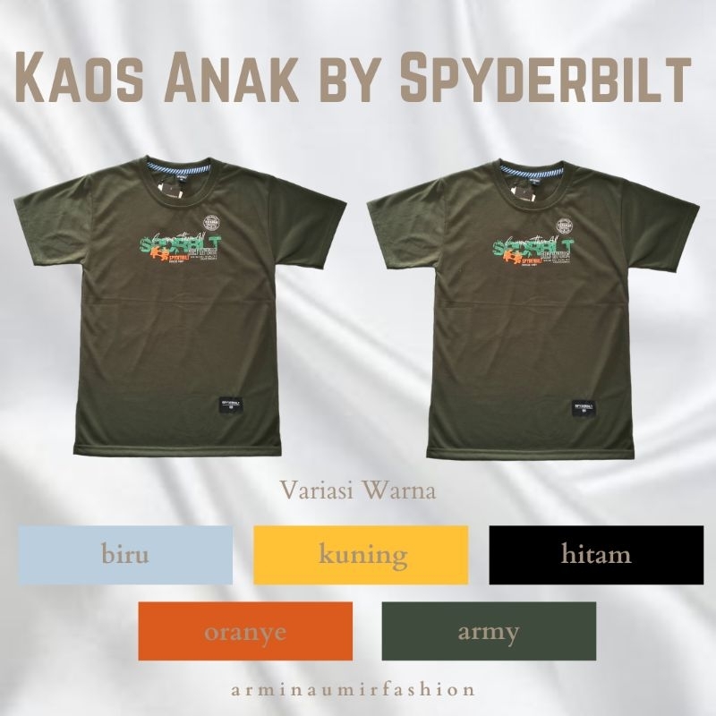 Kaos Anak By SpyderBilt