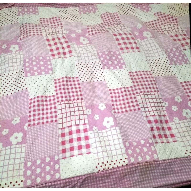 shabby pink sprei 130x180