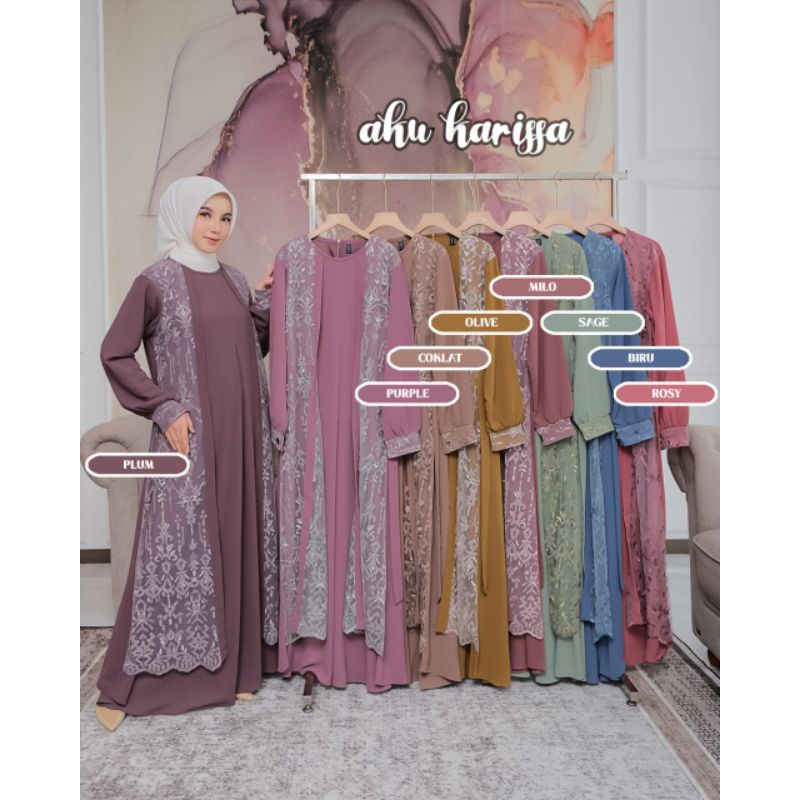 Dress muslimah - Muslimah gamis - Nadea dress