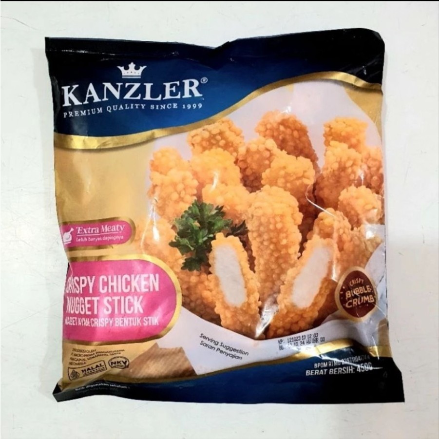 

kanzler crispy chicken nugget stick 450gr