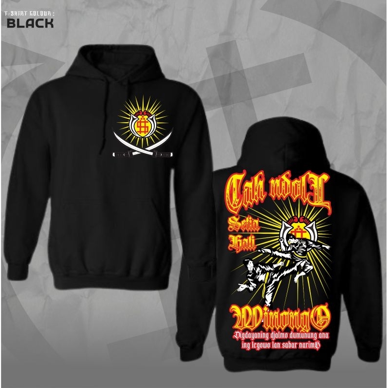 HOODIE PSHW CAH NDOLU SETIA HATI WINONGO JAKET PSHW TERBARU - JAKET SH WINONGO - JAKET HOODIE PSHW S