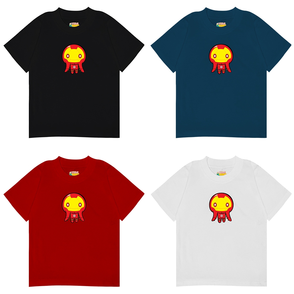YEAH RIGHT KIDS Ironman T shirt - Kaos Anak Cotton Combed 30s Unisex