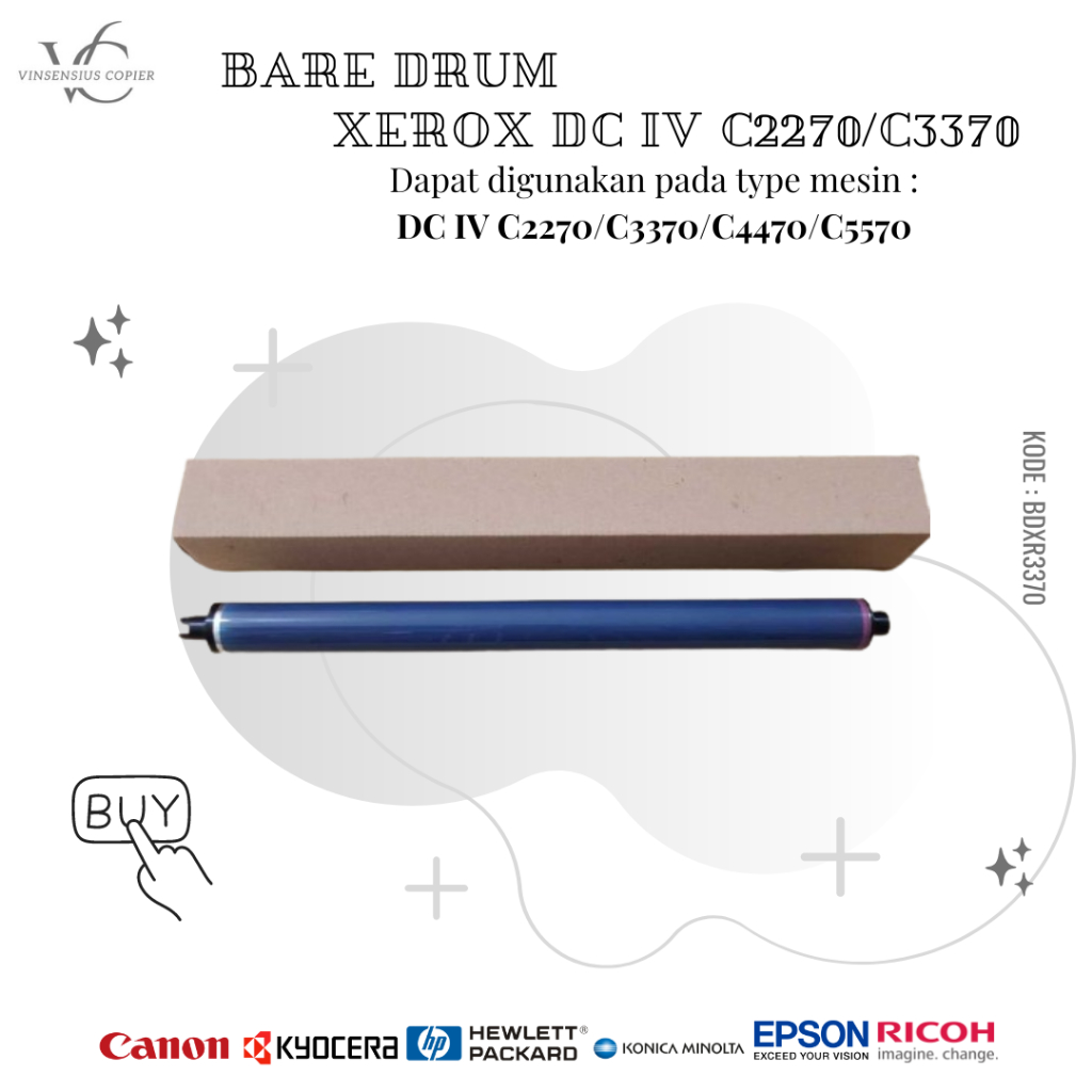 BARE DRUM XEROX C3370/4470/5570