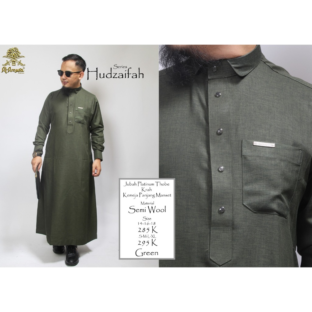Jubah Gamis Thobe Saudi Pria Al Amwa