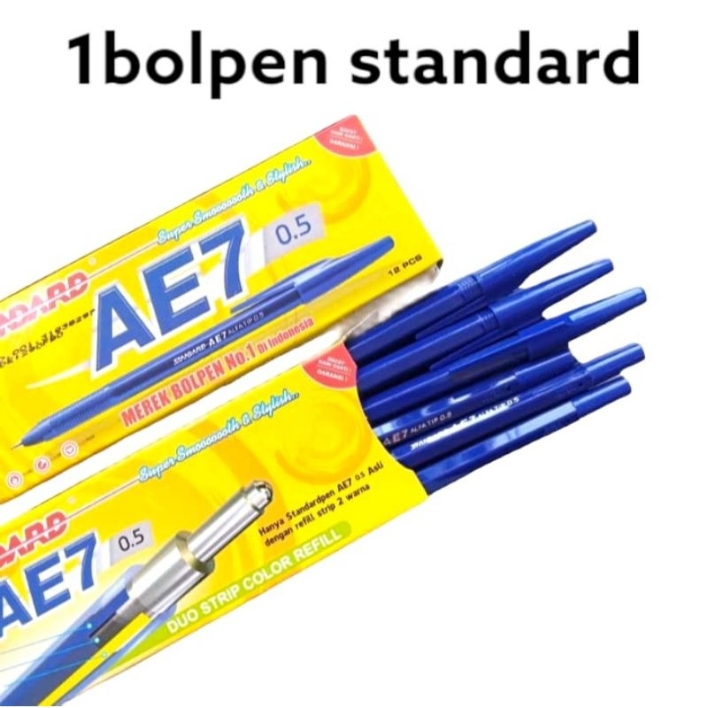 

BULPEN STANDARD AE7 WARNA BIRU 0.5 (1 PCS)