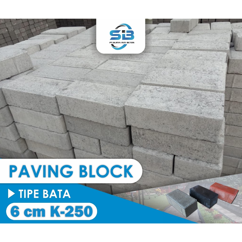 Paving Block 6cm K-250 Natural