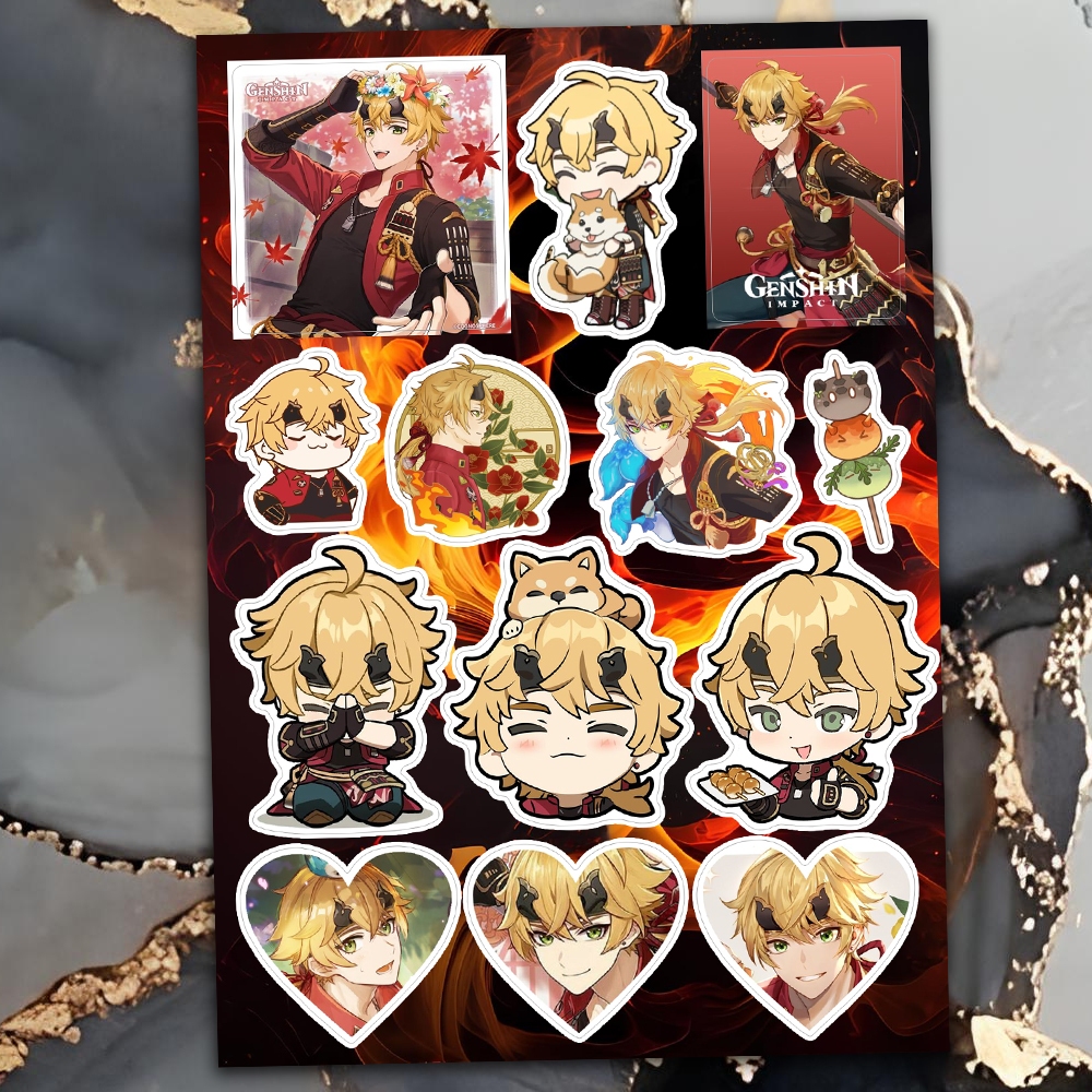 

THOMA Inazuma Region Pyro Javelin Spear Genshin Impact Mondstadt Boy