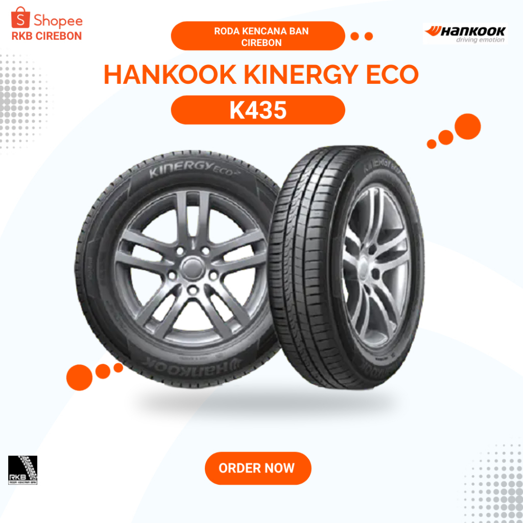 Hankook Kinergy K435 165/65 R13 Ban Mobil Atoz Karimun Sparks