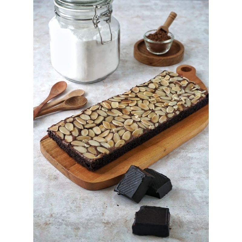 

Brownies Fudgy Almond Depok