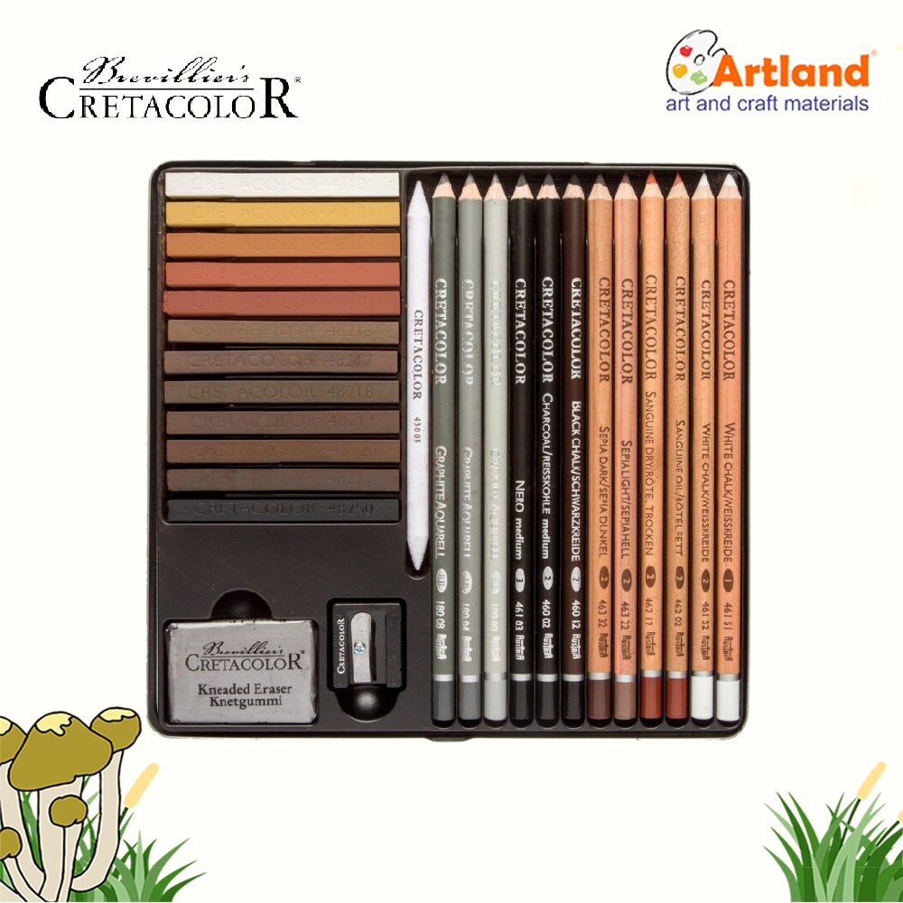 

Cretacolor Creativo Basic Sketching and Drawing Set of 27pcs