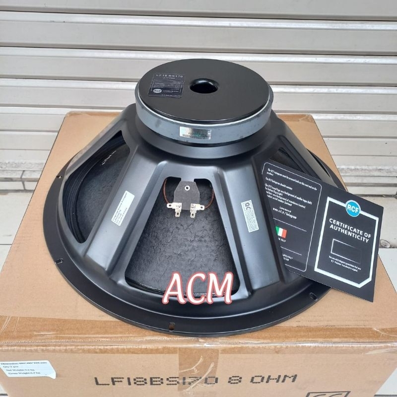 SPEAKER COMPONENT RCF LF18BS190 FULL RANGE 18 INCH 18BS190
