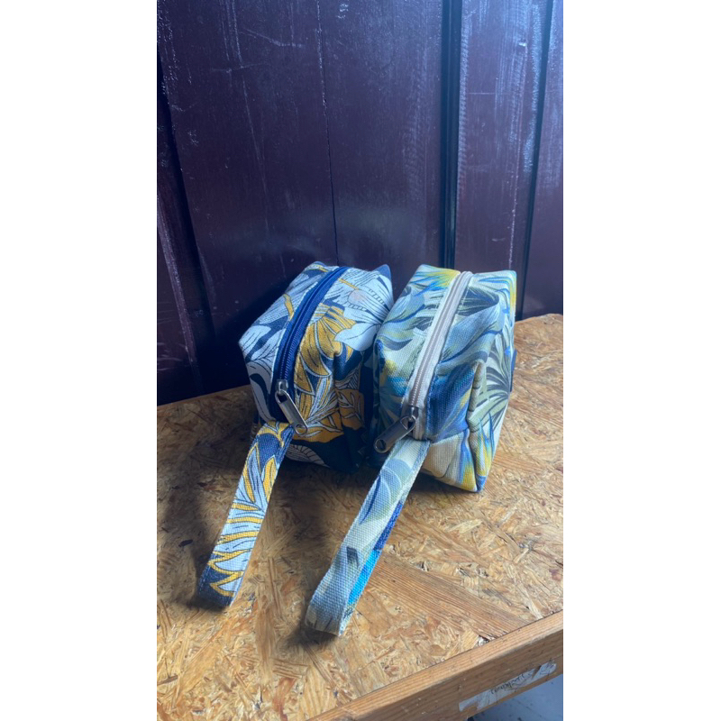 Pouch Kanvas / Pouch Souvenir zipper / Pouch Souvenir Kosmetik