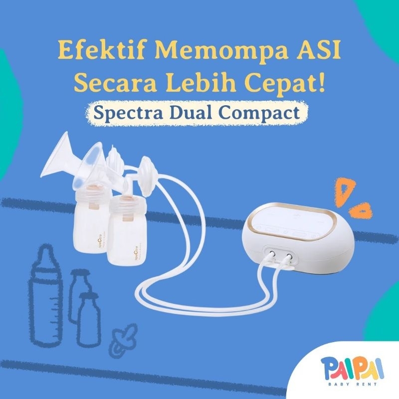 (Sewa) Spectra Dual Compact Breast Pump