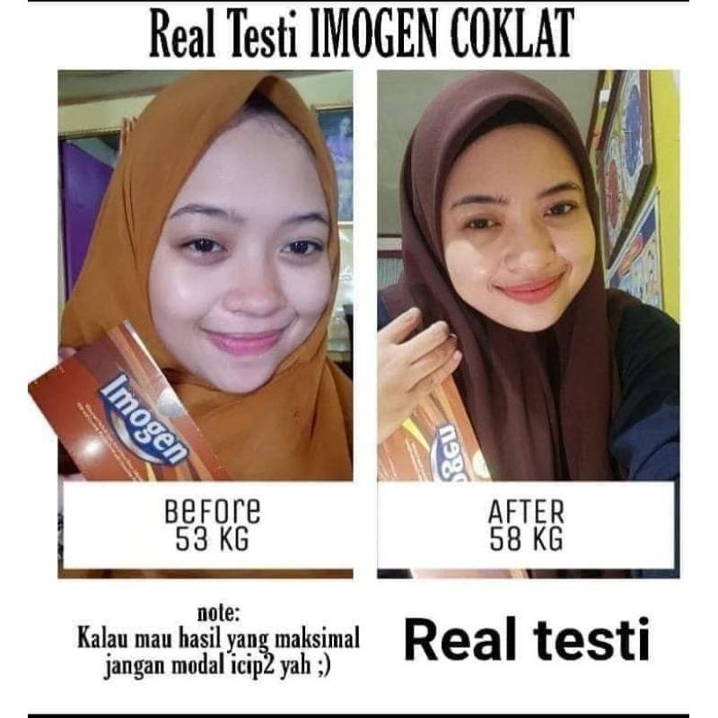 IMOGEN COKLAT MENAMBAH BB ANAK" - LANSIA