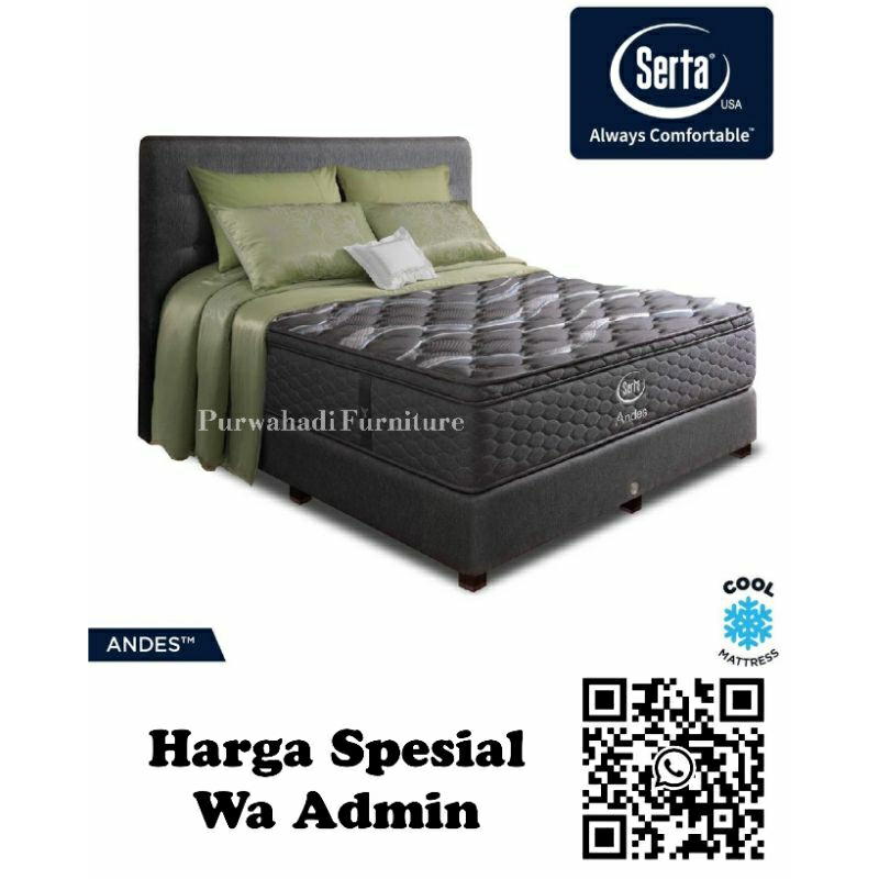 Springbed Mattras Kasur Serta ANDES (Only Mattras)