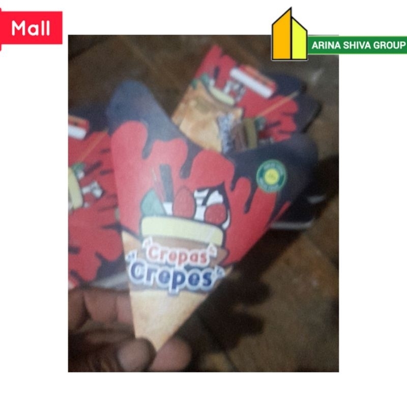

[PAKET USAHA] 400 LEMBAR KEMASAN CREPES LIPAT JUMBO BAHAN DUPLEK PUTIH SUPER QUALITY | KERTAS LEKER KREPES CRISPY HIGH QUALITY | BOX LEKKER WAFFLE CROFFLE MURAH PRODUK TERBARU | TOKO KEMASAN ONLINE | TOKO ANEKA KEMASAN OFFICIAL | SHIVACORP 2030