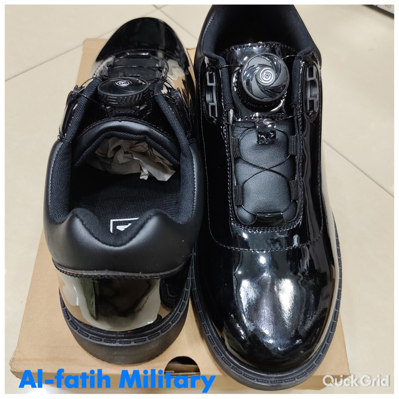Sepatu PDH Terbaru Tali Putar | PDH polisi | PDH Satpam