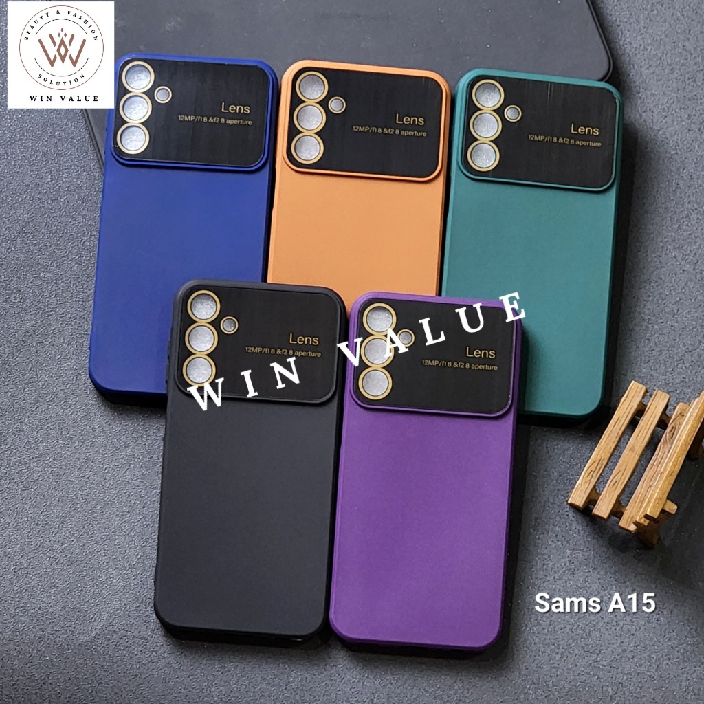 New! Samsung A32 5G Samsung A15 Samsung A15 5G LTE Samsung A11 Case Macaron Big Lens Camera Softcase
