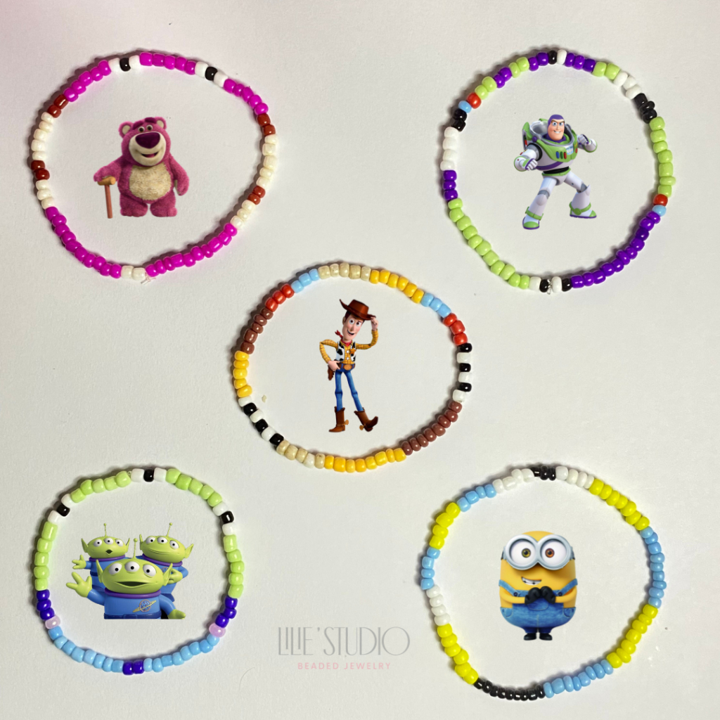 Toy Story Bracelet | Minions Bracelet | Gelang Toy Story | Gelang Woody | Gelang Buzz Lightyear | Ge