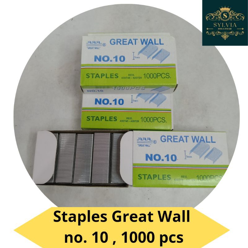 

Staples Great Wall no. 10 1000 pcs