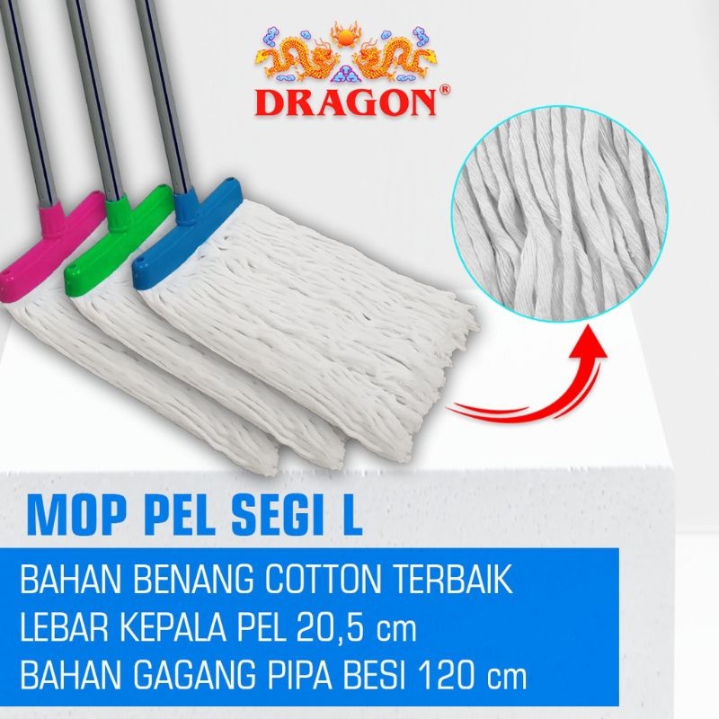 Pel Dragon JUMBO 20 CM Benang Halus Include Gagang