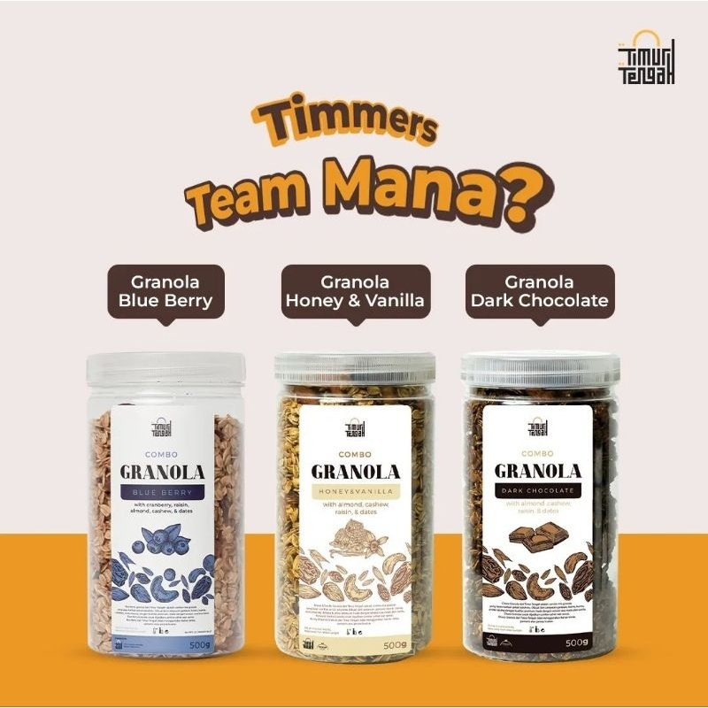 

TIMUR TENGAH - Combo Granola All Varian 500gram