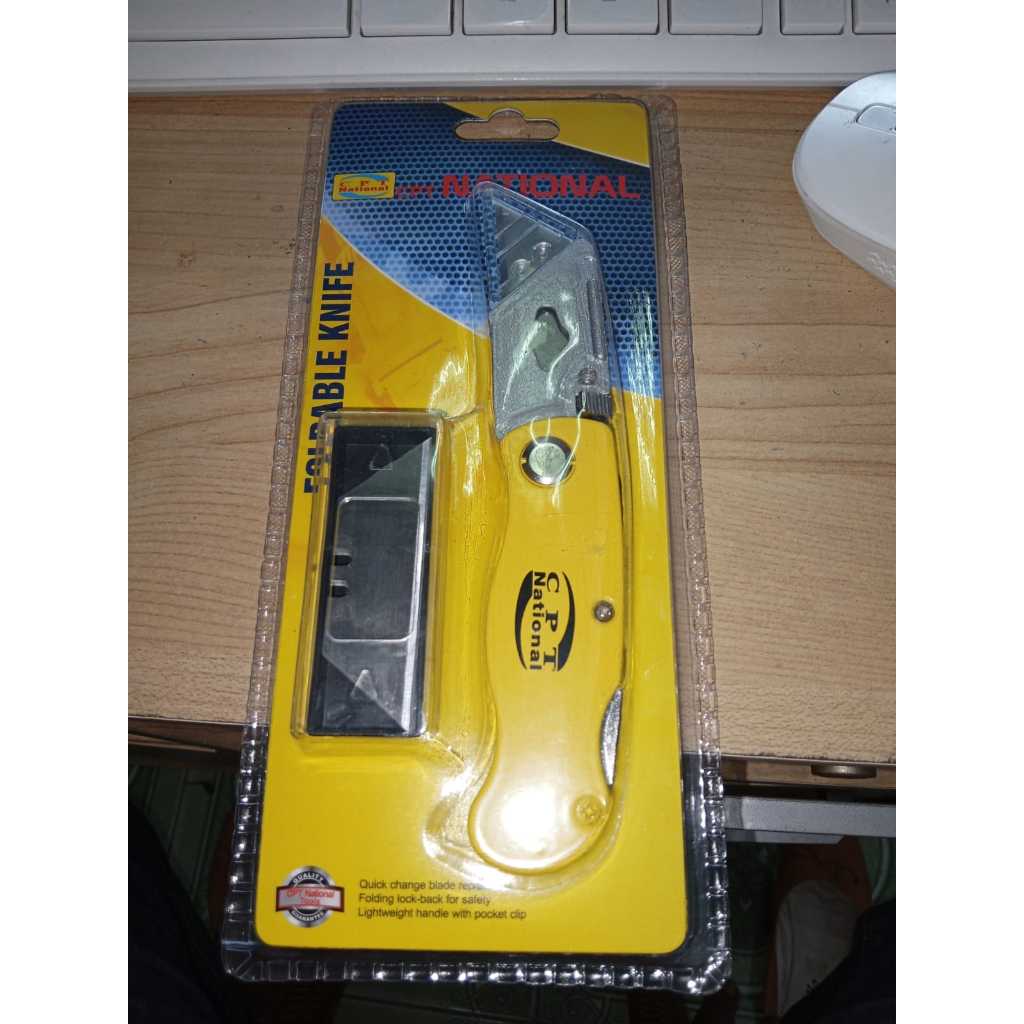 

Pisau Cutter Gypsum/Foldable Knife CPT National