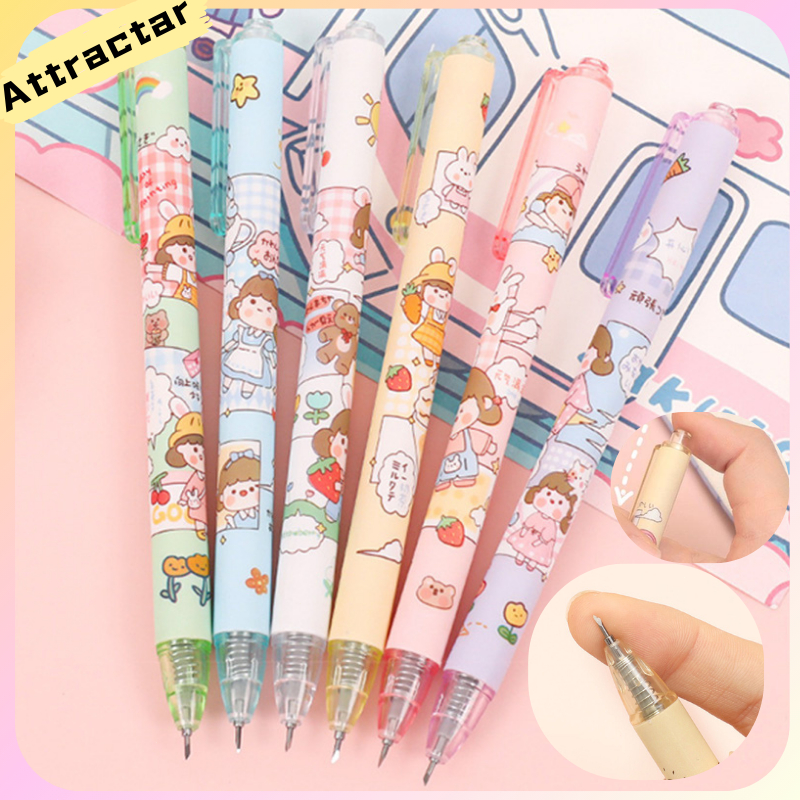 

✨COD-cutter stiker pena/pisau utilitas berbentuk pena/pemotong pulpen retractable handmade portable desain kartun kreatif/cutter pen stiker/pemotong seni pena tekan/pulpen pisau pencil knifes cutte/pena pisau stiker-AT