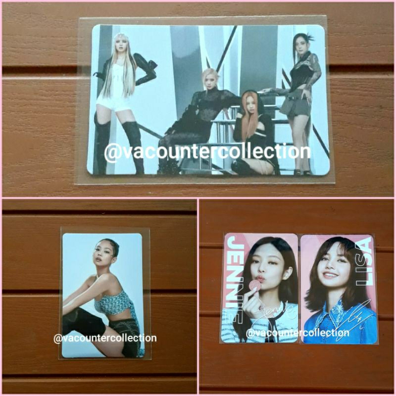 (READY STOCK) BLACKPINK BORN PINK POB/OREO PHOTOCARD